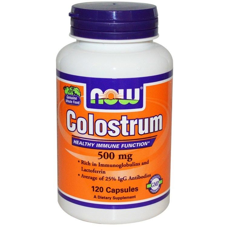 Colostrum Now Foods Colostrum 500 mg 120 Capsules iHerbcom