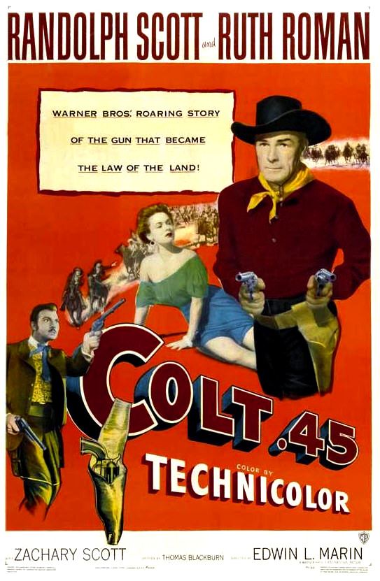 Colt .45 (film) COLT 45 1950 Le blog du West lOuest le vrai