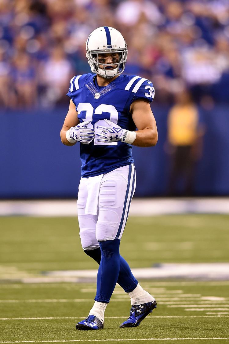 Colt Anderson Indianapolis Colts Football BackUp of the Game is safety Colt