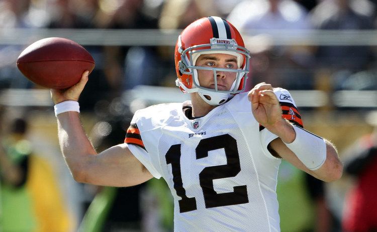 Colt McCoy Cleveland Browns QB Colt McCoy says he told team before Steelers