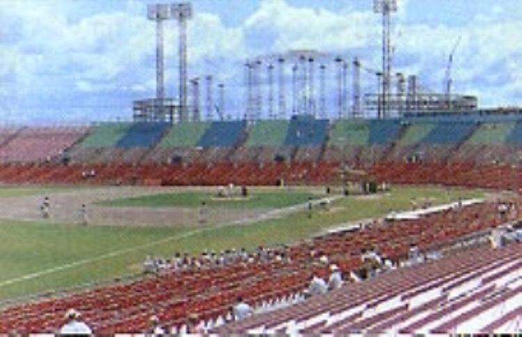 Colt Stadium Astros in Sound Colt Stadium and the Astrodome