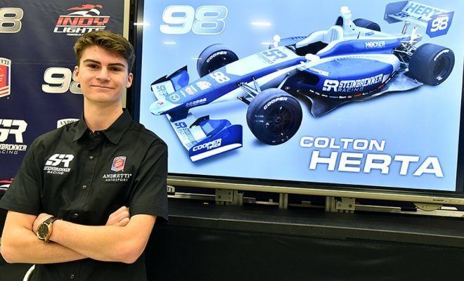 Colton Herta Colton Herta to Compete in Indy Lights in 2017 POPULAR SPEED