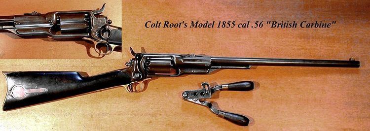 Colt's New Model Revolving rifle