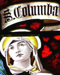 Columba the Virgin St Columba the Virgin Saints Angels Catholic Online
