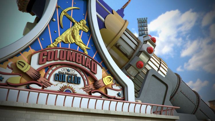 Columbiad Space Mountain Columbiad Cannon base render by JPJAPERS on DeviantArt