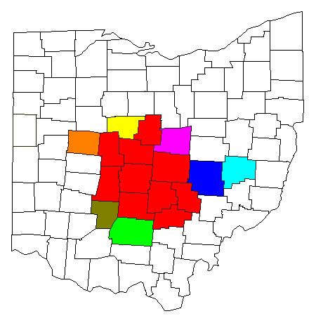 Columbus metropolitan area, Ohio