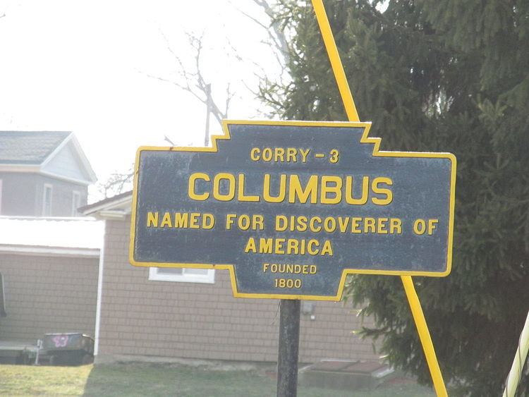 Columbus Township, Warren County, Pennsylvania