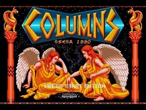 Columns (video game) CGRundertow COLUMNS for Sega Genesis Video Game Review YouTube