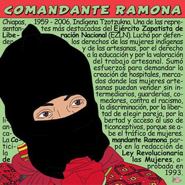 Comandanta Ramona Adventures in Feministory Comandante Ramona Bitch Media
