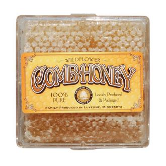 Comb honey Prairie Rock HoneyComb HoneyWildflower 16 oz 1 lb Raw
