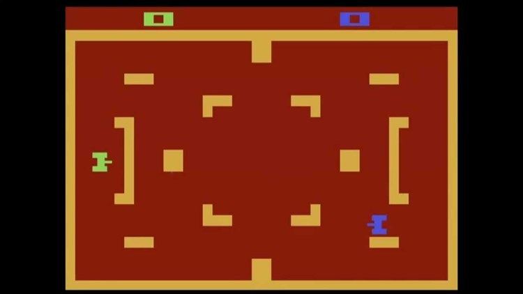 Combat (1977 video game) Combat 1977 Atari 2600 GameStomper HD YouTube
