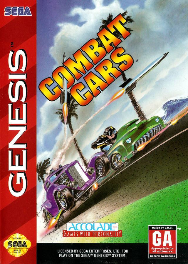 Combat Cars Combat Cars Box Shot for Genesis GameFAQs