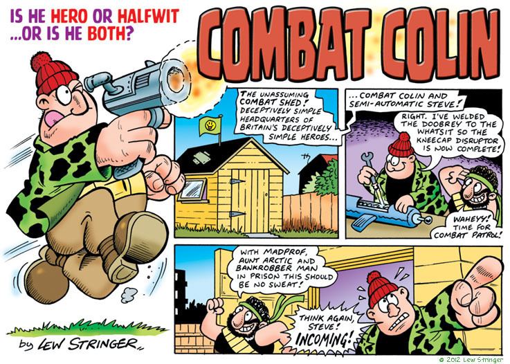 Combat Colin Lew Stringer Comics Combat Colin Lives
