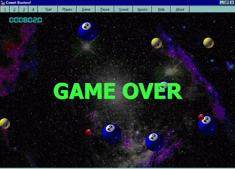 Comet Busters! Comet Busters Screenshots for Windows 3x MobyGames