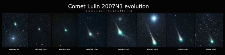 Comet Lulin Comet Lulin C2007 N3 photo gallery