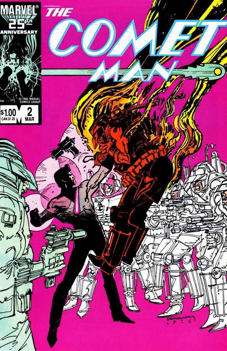Comet Man Marvel Comics of the 1980s 1987 Comet Man