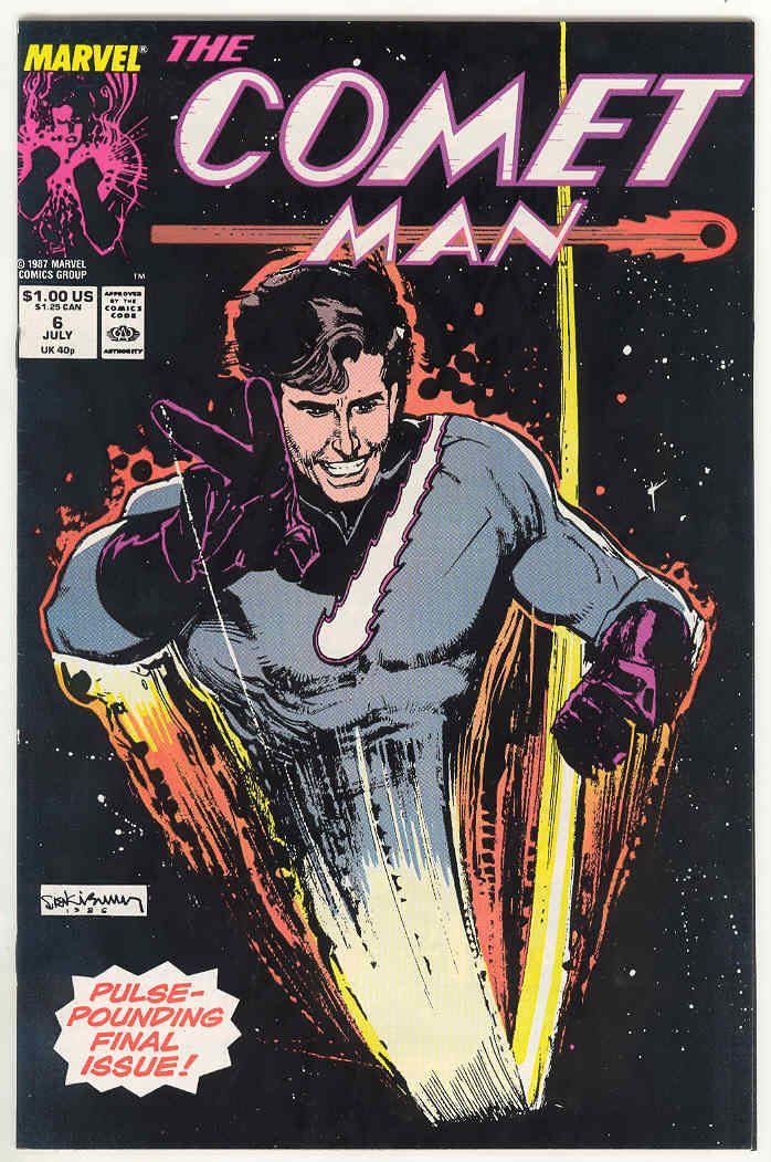 Comet Man Comet Man Marvel Comics Mumy Kelley Jones Sienkiewicz eBay