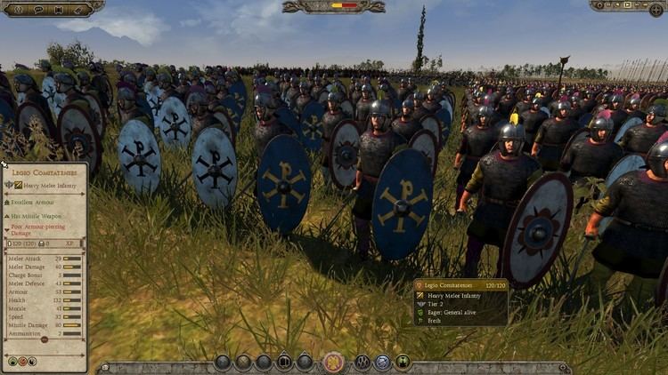 Comitatenses Legio Comitatenses Western Roman Empire Total War Attila
