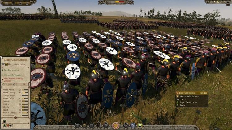 Comitatenses Legio Comitatenses Western Roman Empire Total War Attila