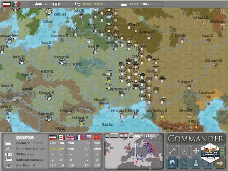 Commander – Europe at War wwwmatrixgamescomfilesgames34420090519092539jpg