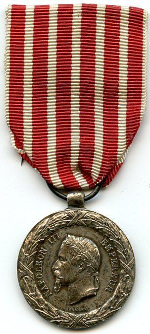 Commemorative medal of the 1859 Italian Campaign