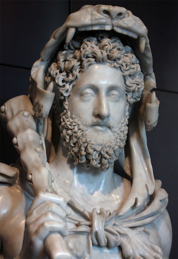 Commodus as Hercules Bust of the emperor Commodus as Hercules Rome Capitoline Museums
