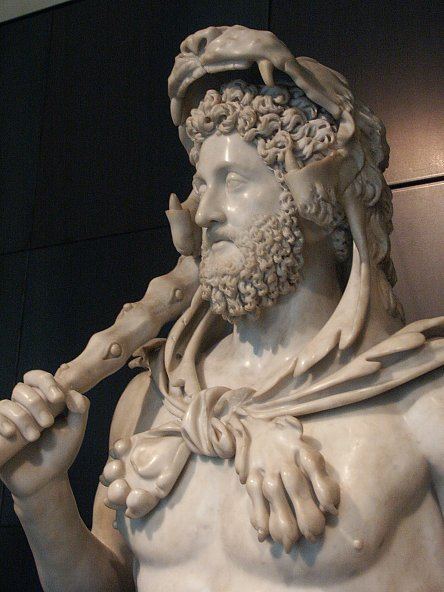Commodus as Hercules Images of Commodus as Hercules in the Capitoline Museum