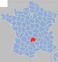 Communes of the Cantal department