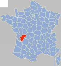 Communes of the Charente department