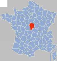 Communes of the Cher department