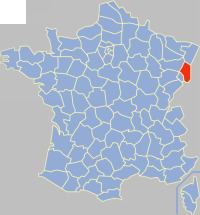 Communes of the Haut-Rhin department