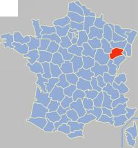 Communes of the Haute-Saône department