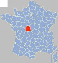 Communes of the Indre department