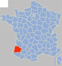 Communes of the Landes department