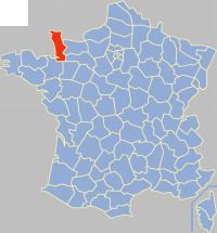 Communes of the Manche department