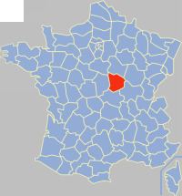 Communes of the Nièvre department