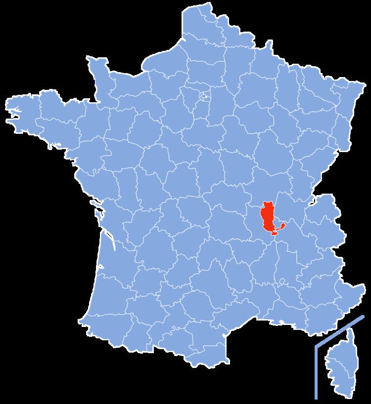 Communes of the Rhône department