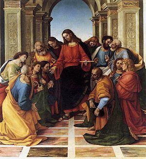 Communion of the Apostles (Signorelli) httpsuploadwikimediaorgwikipediacommonsthu