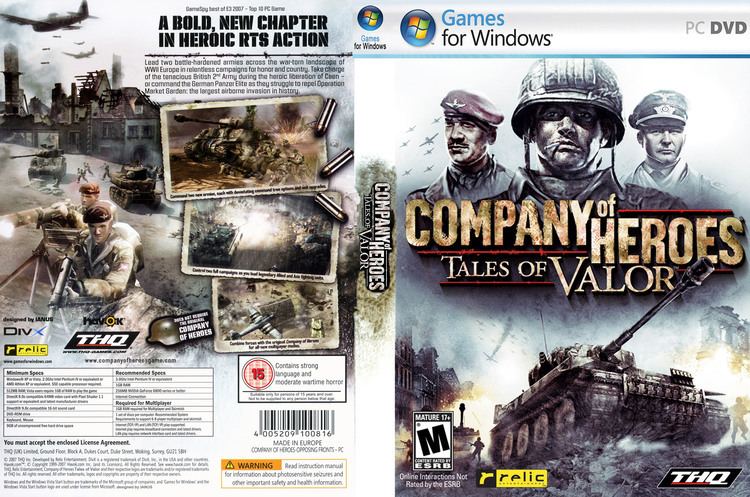 Company of Heroes: Tales of Valor bazikhorhairimagescoverslargegamescover1963jpg