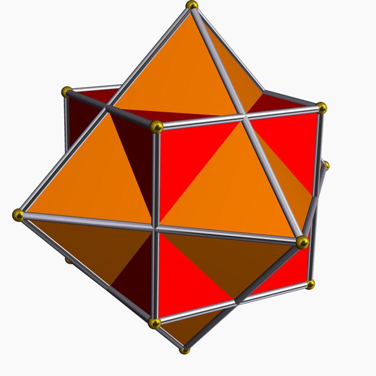 Compound of cube and octahedron