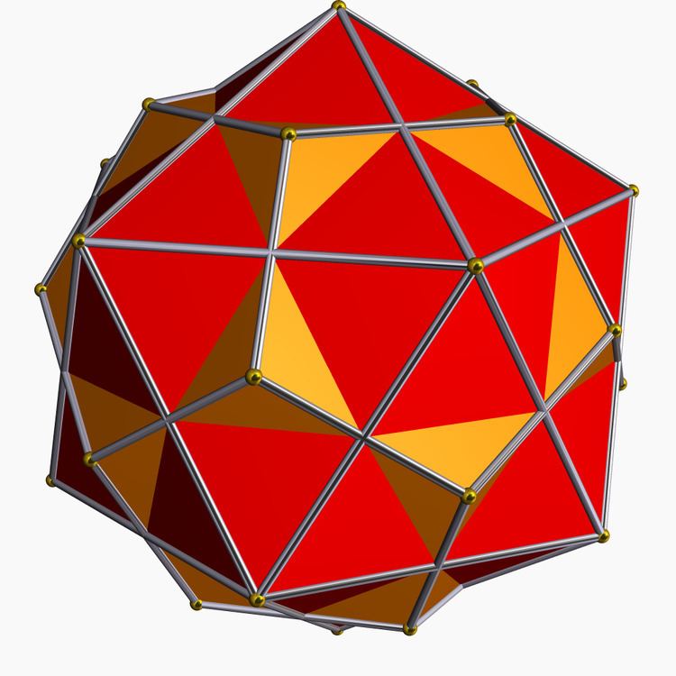 Compound of dodecahedron and icosahedron