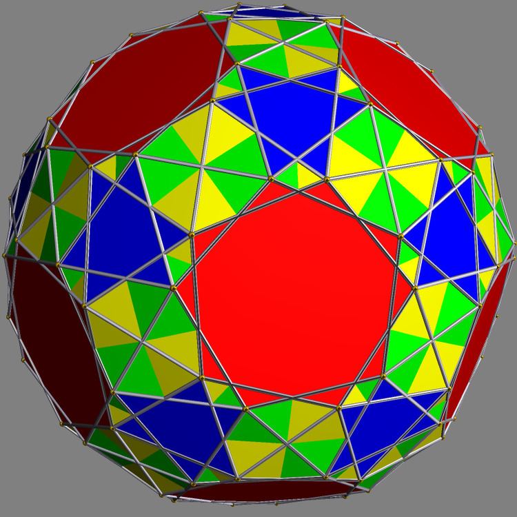 Compound of two snub dodecahedra