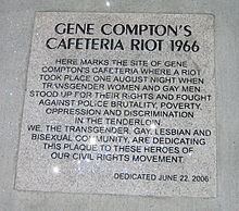 Compton's Cafeteria riot Compton39s Cafeteria riot Wikipedia