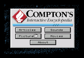 Compton's Encyclopedia Sega16 Compton39s Interactive Encyclopedia