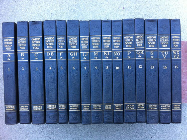 Compton's Encyclopedia 1936 Compton39s Pictured Encyclopedia Set 15 Volume by Decorestored