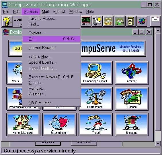 CompuServe Information Manager