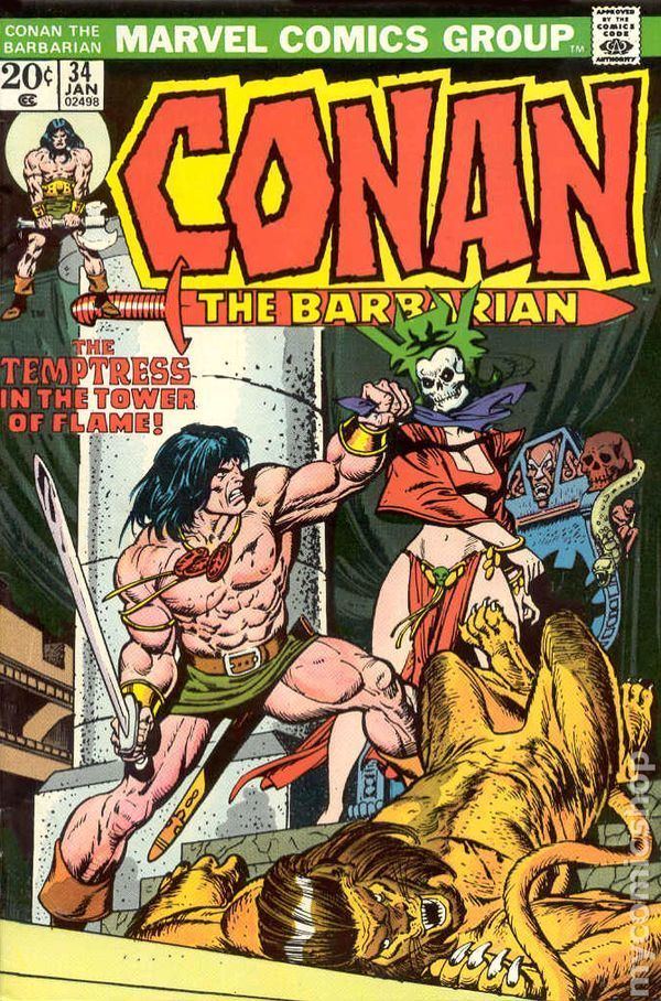 Conan The Barbarian # 25 VF Marvel Comic Book Red Sonja King Kull Warrior EJ1