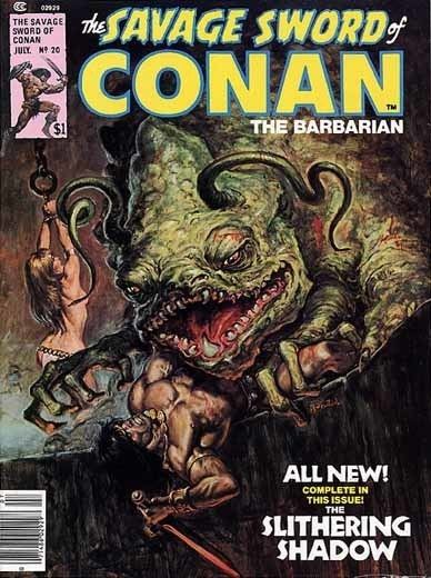 Conan (Marvel Comics) The Savage Sword of Conan 20 Marvel Comics