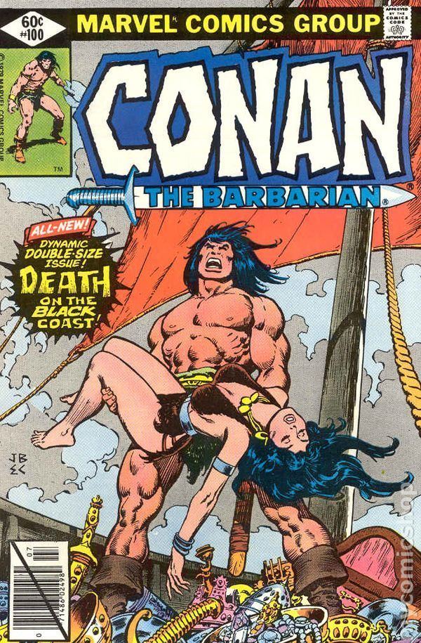 Conan the Barbarian (comics) Conan the Barbarian comic books issue 100