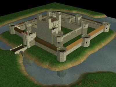 Concentric castle TimeRef Medieval and Middle Ages History Timelines Concentric